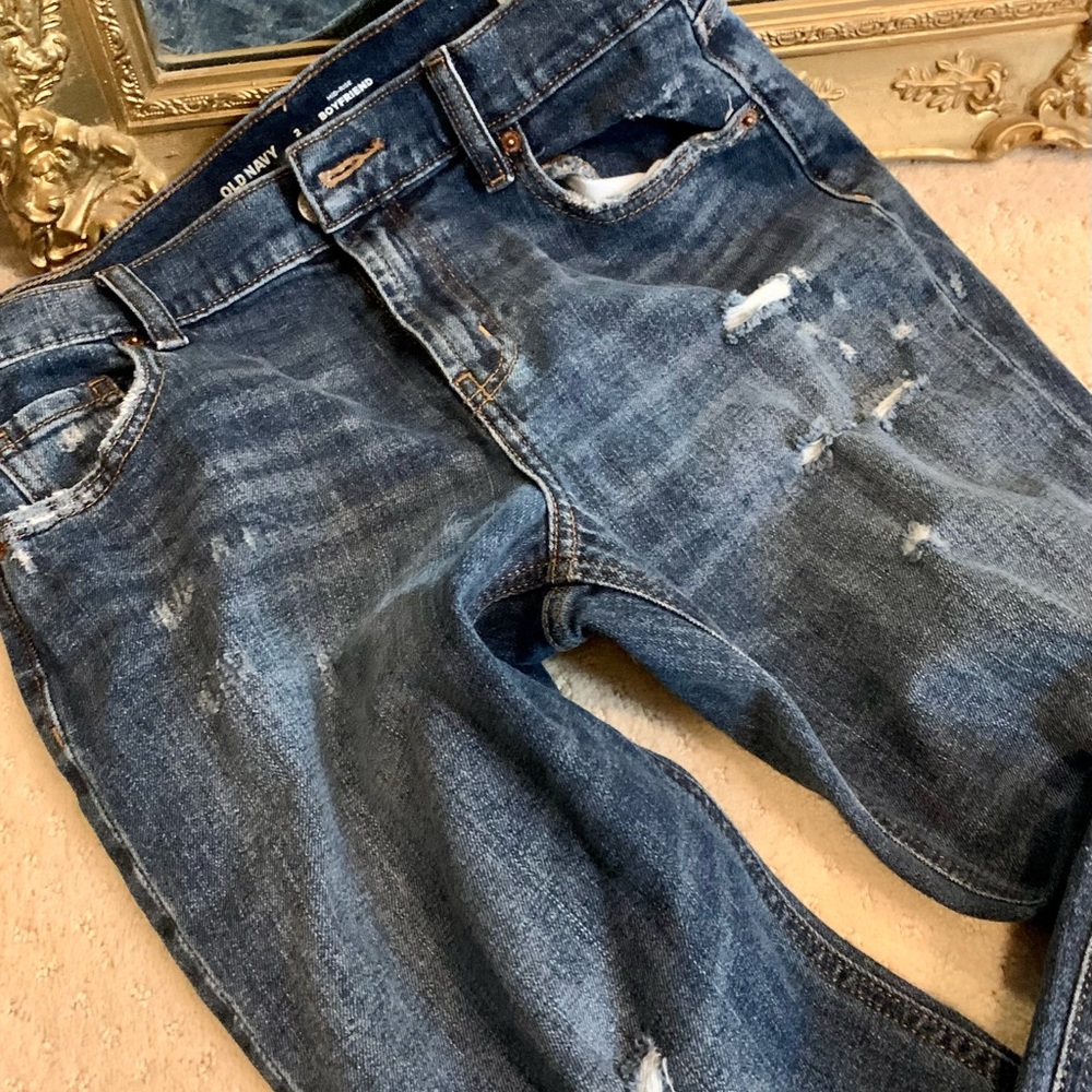 Like New Old Navy Women’s Size 2 Boyfriend High Waist Jeans